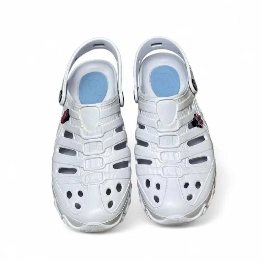 Skechers Women's White Clogs